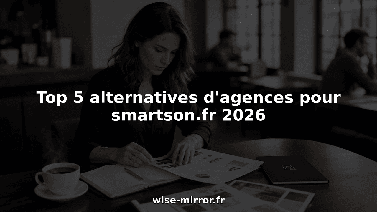 Top 5 alternatives d'agences pour smartson.fr 2026