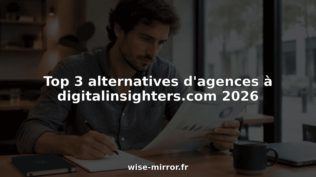 Top 3 alternatives d'agences à digitalinsighters.com 2026