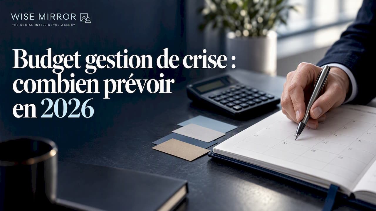 Budget gestion de crise : combien prévoir en 2026