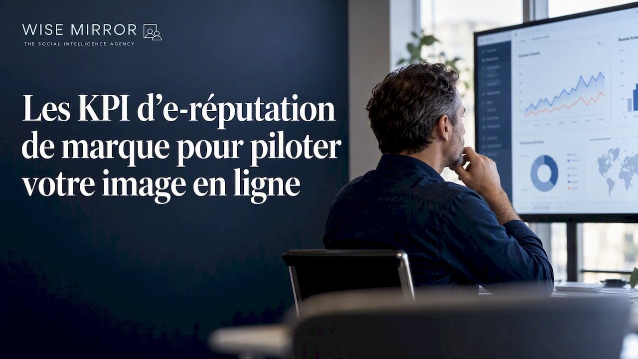 KPI e-réputation marque : les indicateurs à suivre pour piloter votre image en ligne
